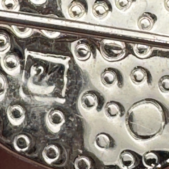 Authentic Swarovski Peacock Blue Crystal Seahorse Mens Brooch 3 in 16g Lapel Pin - Picture 3 of 10